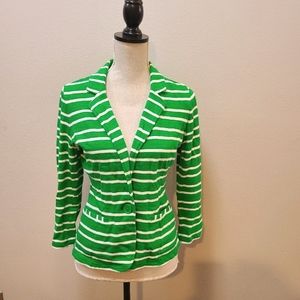 3/4 sleeve cotton spring blazer